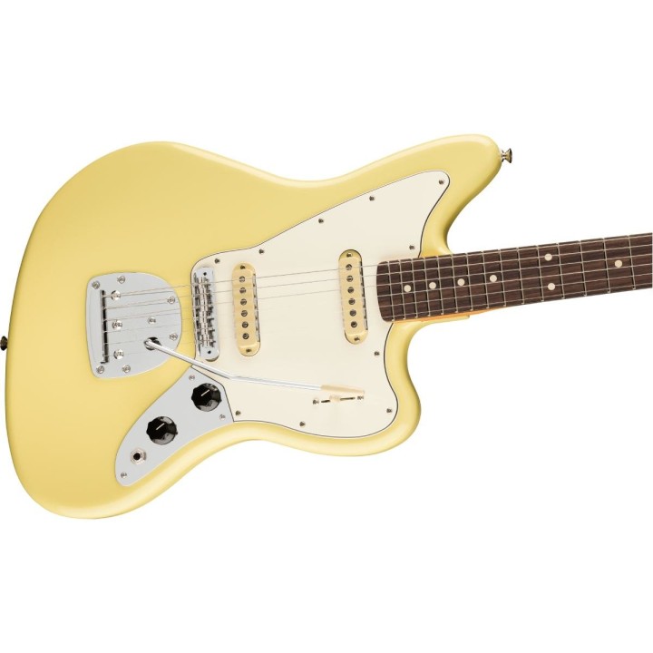 Fender Player II Jaguar, Rosewood Fingerboard, Hialeah Yellow - Chitarra elettrica solid body