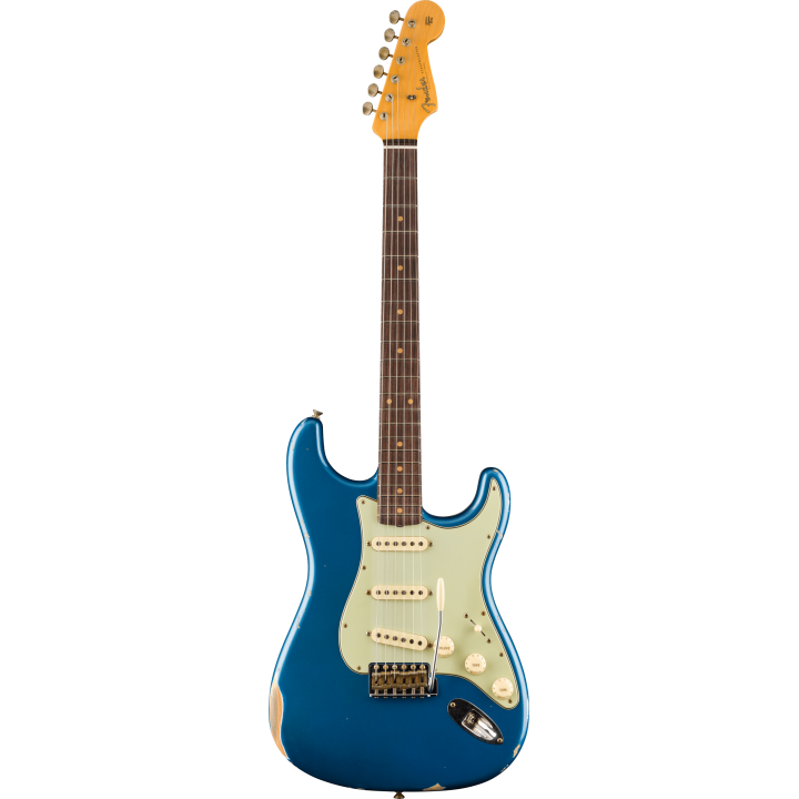 Fender Custom Shop 1962 Stratocaster Relic Lake Placid Blue - 9235700038
