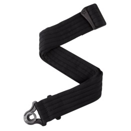 D'Addario - 50BAL01 Auto Lock Guitar Strap, Black Padded Stripes