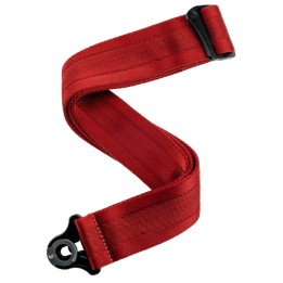 D'Addario - 50BAL11 Auto Lock Guitar Strap, Blood Red