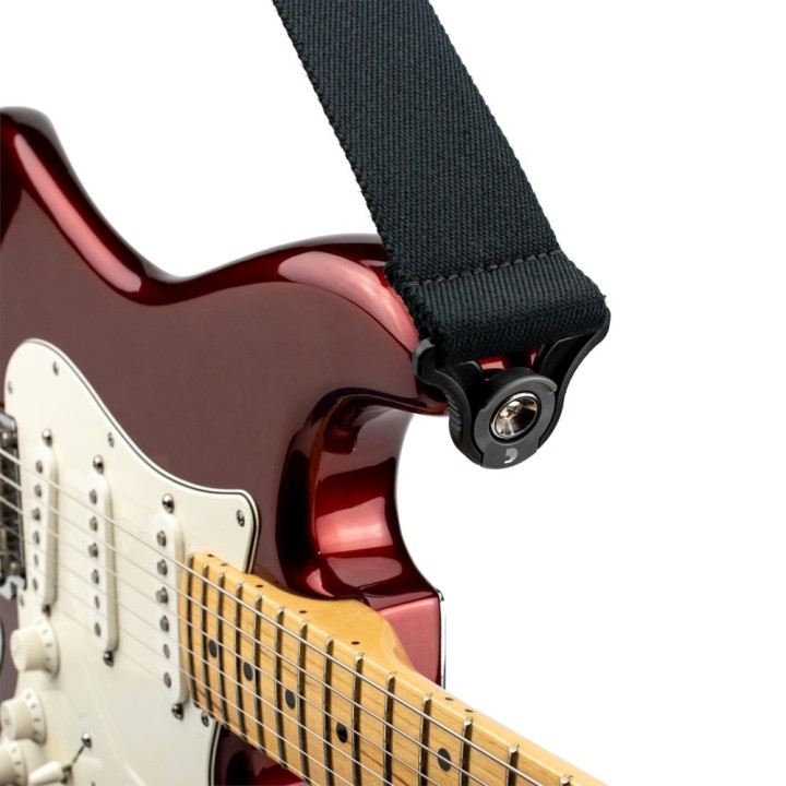 D'Addario - 50BAL05 Auto Lock Guitar Strap, Skater Black