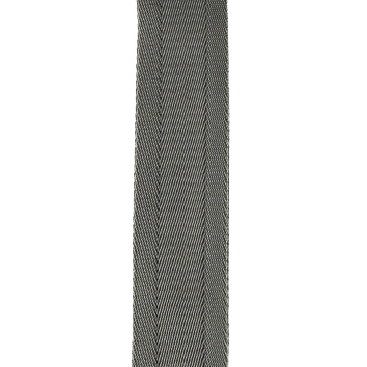 D'Addario - 50BAL09 Auto Lock Guitar Strap, Metal Grey