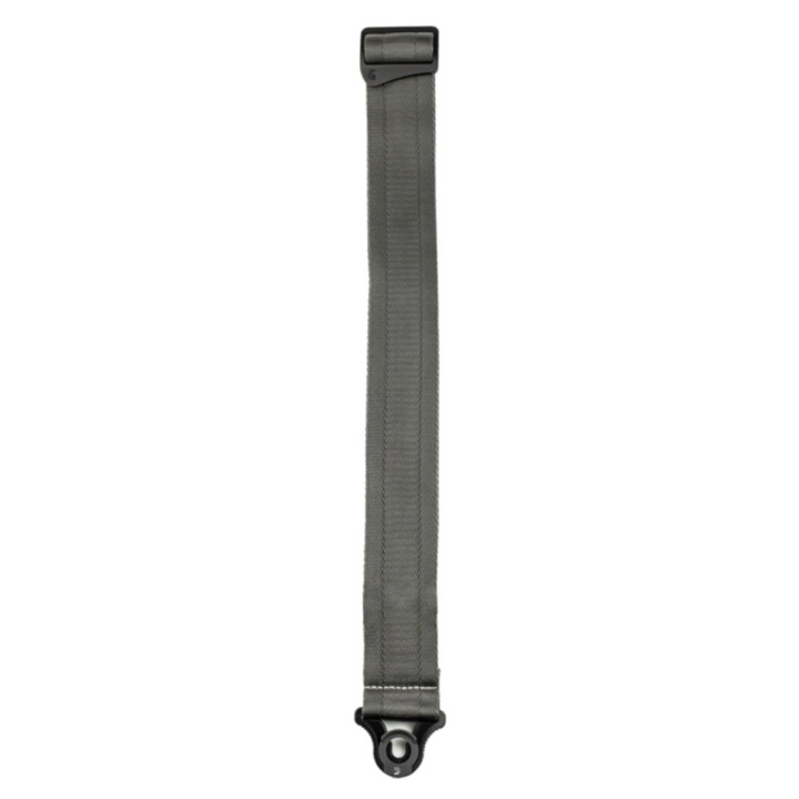 D'Addario - 50BAL09 Auto Lock Guitar Strap, Metal Grey