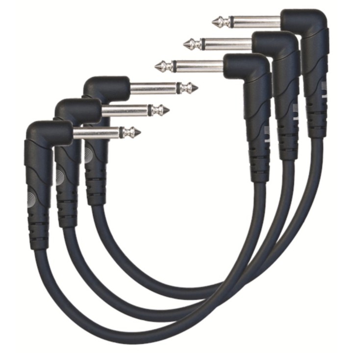 Acquista D'ADDARIO PW-CGTP-305 Classic Series Patch Cable, 3-Pack, 6 Inches online | Merula Strumenti Musicali