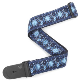 D'Addario - T20W1418 Woven Guitar Strap, Monterey 2, Blue