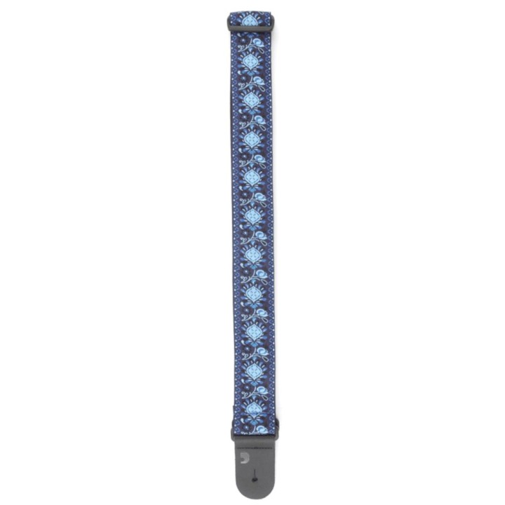 D'Addario - T20W1418 Woven Guitar Strap, Monterey 2, Blue