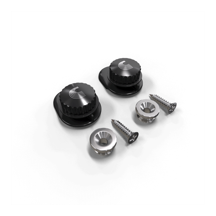 D'Addario - PW-SLS-02 Universal Strap Lock System, Nickel