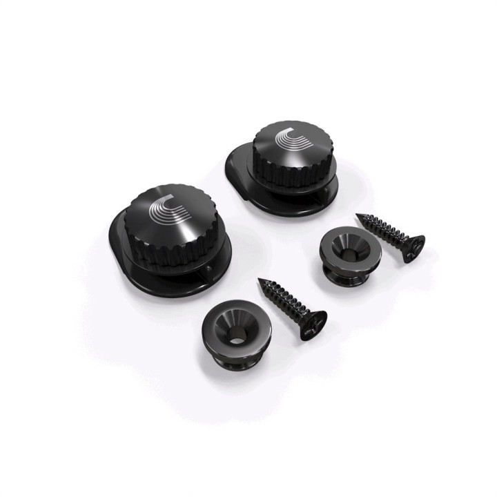D'Addario - PW-SLS-01 Universal Strap Lock System, Black