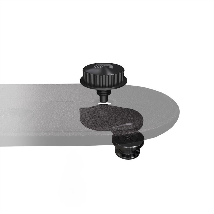 D'Addario - PW-SLS-01 Universal Strap Lock System, Black