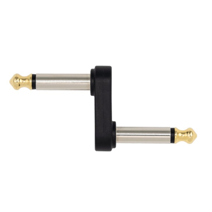 D'Addario - PW-P047B Jack 1/4'' Male Mono Offset Adaptor