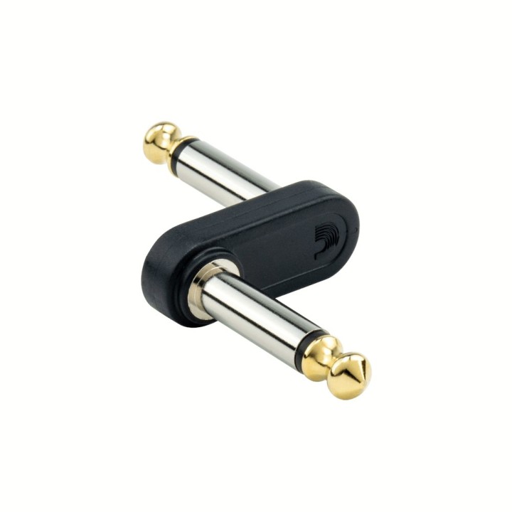 D'Addario - PW-P047B Jack 1/4'' Male Mono Offset Adaptor