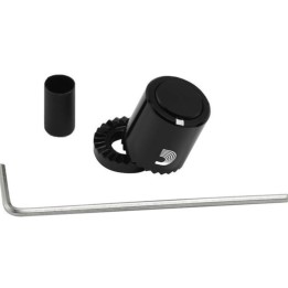 D'Addario - PW-LNPS-01B Manopola di Bloccaggio Potenziometri, Black