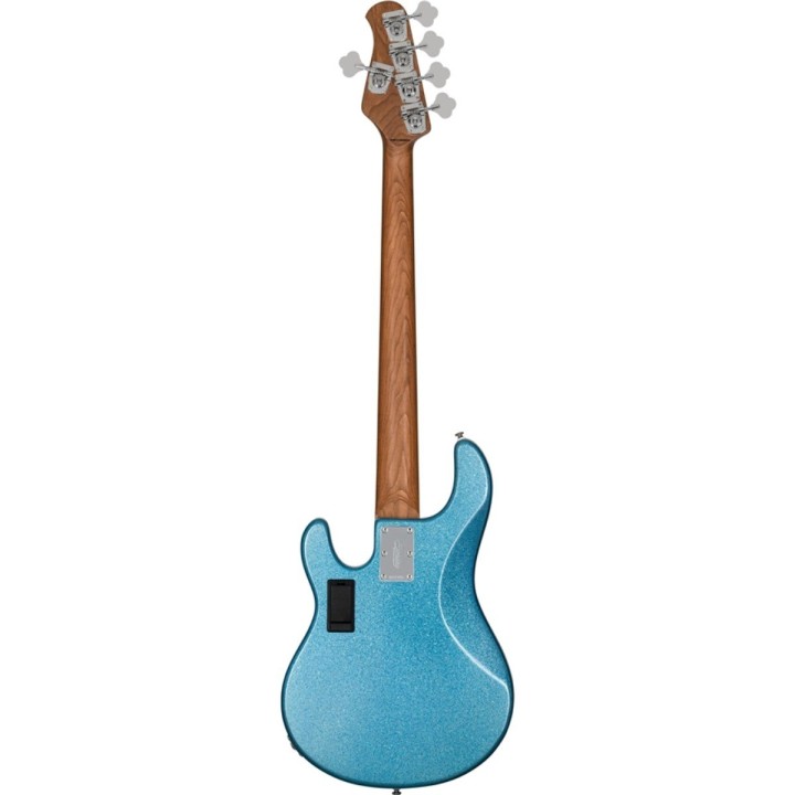 Sterling StingRay RAY35 Sparkle Blue Sparkle - Basso Elettrico a 5 corde