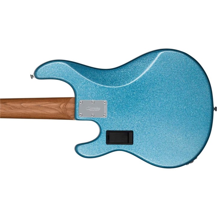 Sterling StingRay RAY35 Sparkle Blue Sparkle - Basso Elettrico a 5 corde