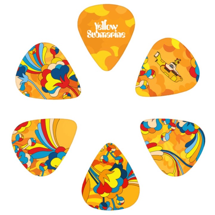 D'addario | 1CWH4-11B1 55° anniversario di Yellow Submarine dei Beatles, grafica Primrose Prairie 