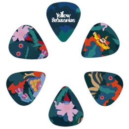 D'addario | 1CWH4-10B9 Plettri medi, 55° anniversario di Yellow Submarine dei Beatles, grafica Under the Sea