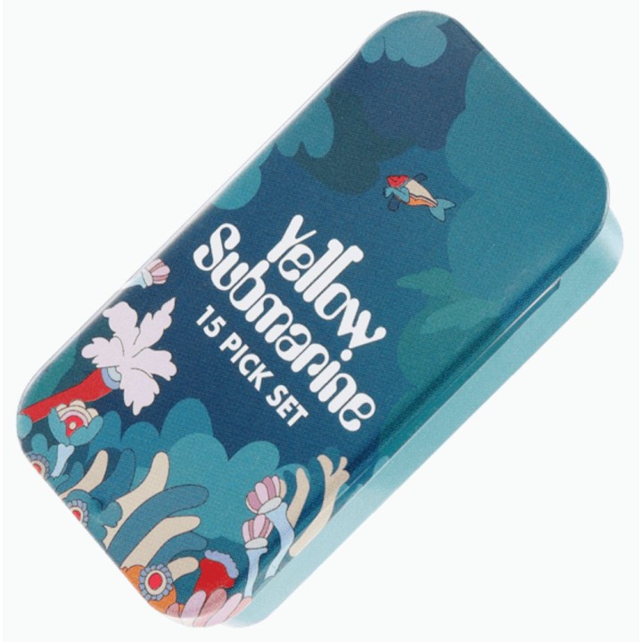 D'addario | 1CWH4-10B9 Plettri medi, 55° anniversario di Yellow Submarine dei Beatles, grafica Under the Sea