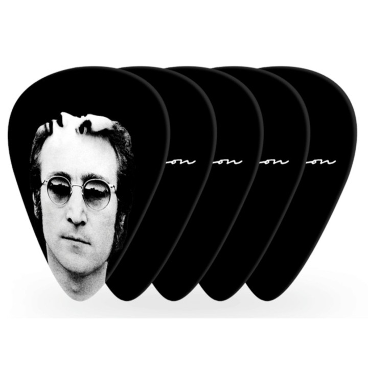 D'Addario - 1CWH4-03JL Plettri John Lennon "Mind Games" Per Chitarra, Spessore Medium (0,70 Mm)