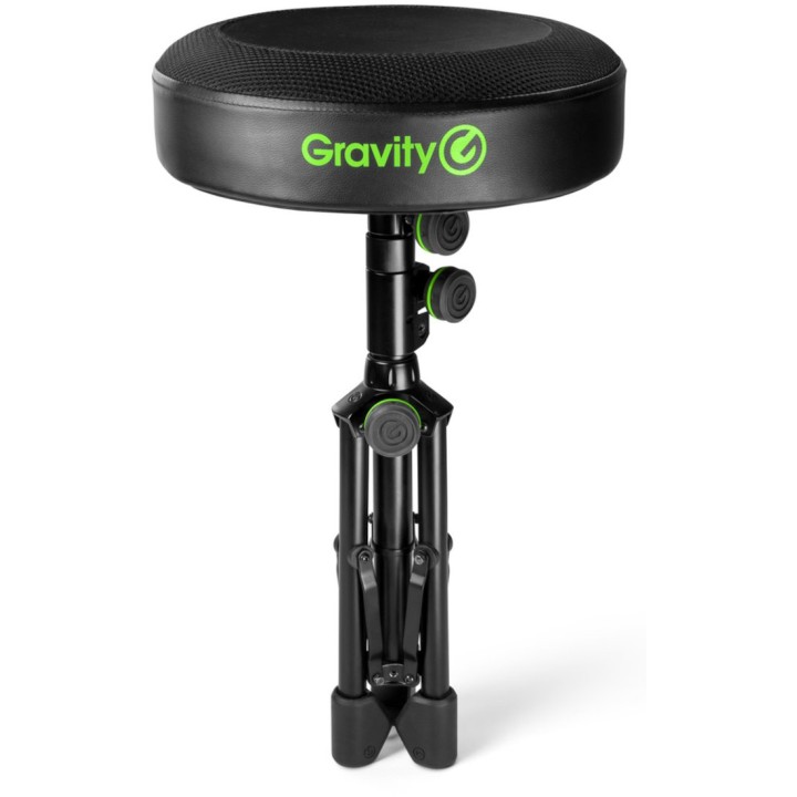 Gravity -FD SEAT 1 Sgabello Rotondo Pieghevole, Regolabile in Altezza