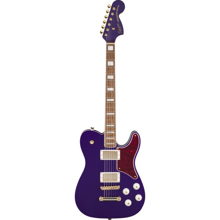 Squier Limited Edition Paranormal Troublemaker Telecaster Deluxe Purple Metallic