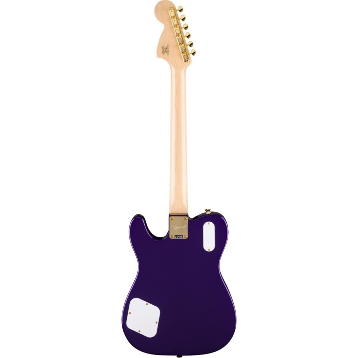 Squier Limited Edition Paranormal Troublemaker Telecaster Deluxe Purple Metallic