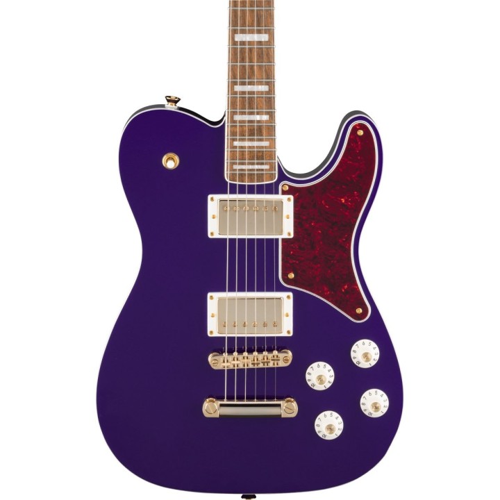 Squier Limited Edition Paranormal Troublemaker Telecaster Deluxe Purple Metallic