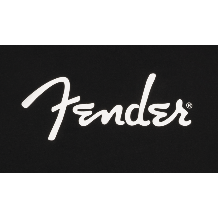 Fender - 9192523606 Fender logo l/s tee, black, xl