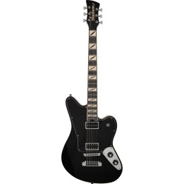 Jackson Pro Series Signature Lee Malia LM-87, Amaranth Fingerboard, Open Pore Black