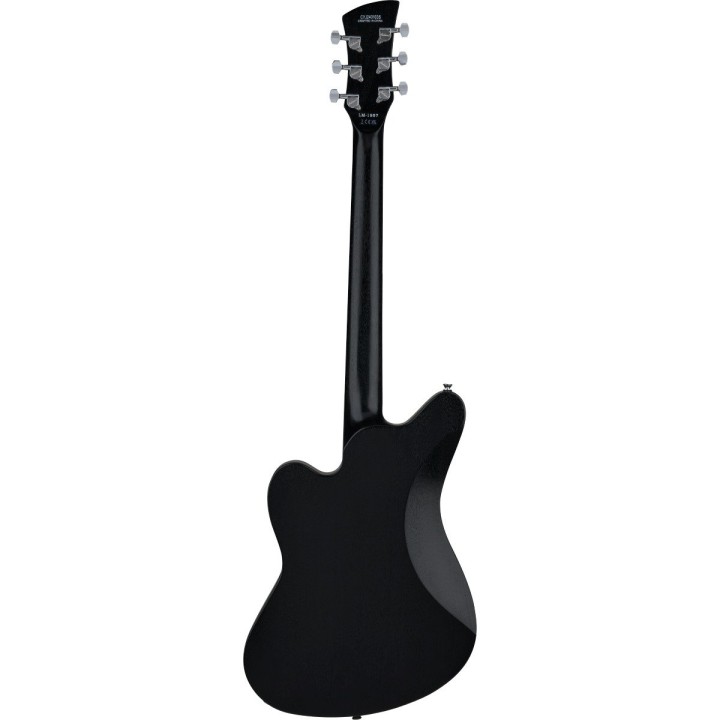 Jackson Pro Series Signature Lee Malia LM-87, Amaranth Fingerboard, Open Pore Black