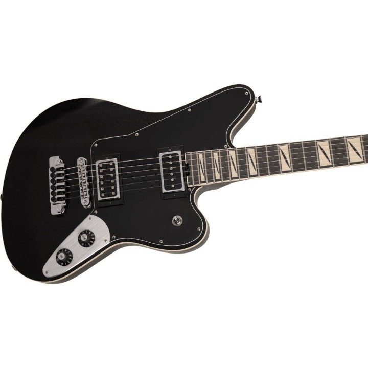 Jackson Pro Series Signature Lee Malia LM-87, Amaranth Fingerboard, Open Pore Black