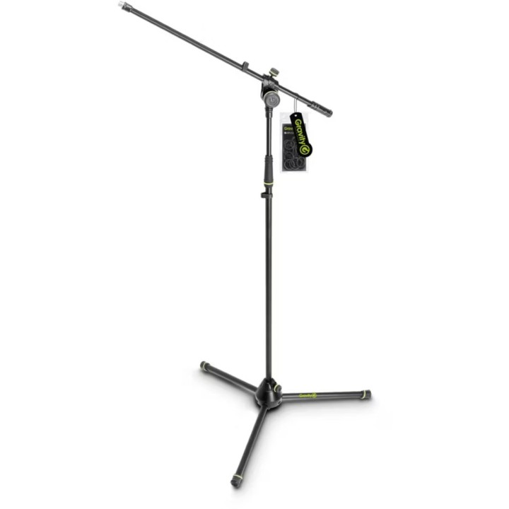 Gravity - MS 4321 B Asta per Microfono Telescopica con Treppiede