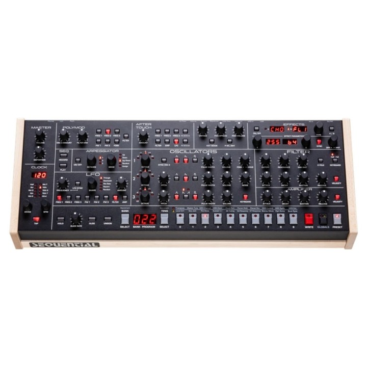 Sequential Trigon 6 Desktop - Synth analogico dekstop