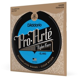 D'Addario - EJ46 Corde Pro-Arte in Nylon per Chitarra Classica, Tensione Forte  