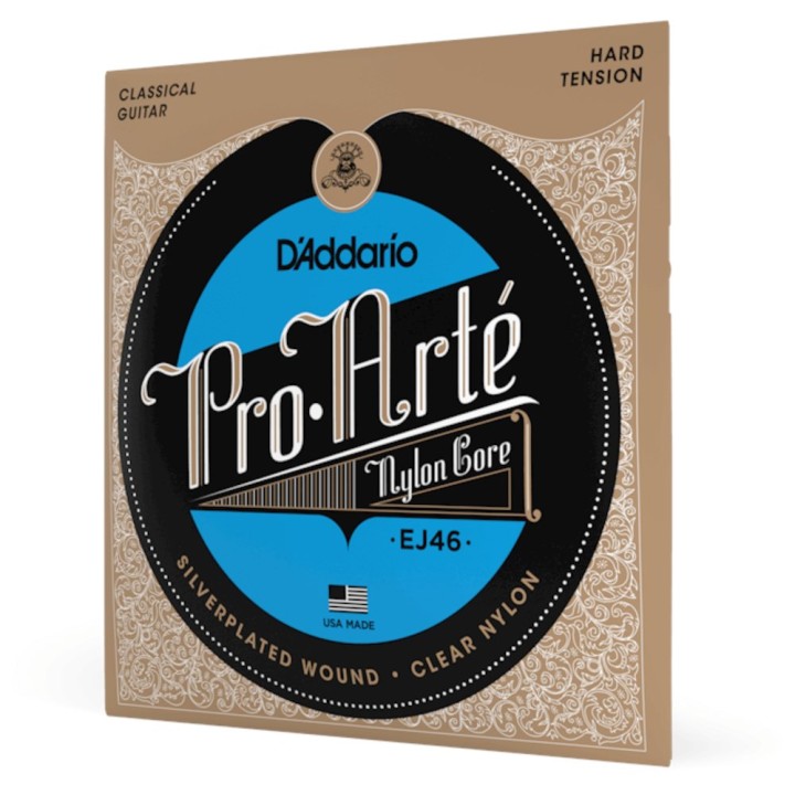 D'Addario - EJ46 Corde Pro-Arte in Nylon per Chitarra Classica, Tensione Forte  