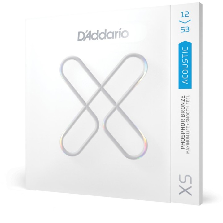 D'Addario - XSAPB1253 Corde per Chitarra Acustica, Phosphor Bronze, Light