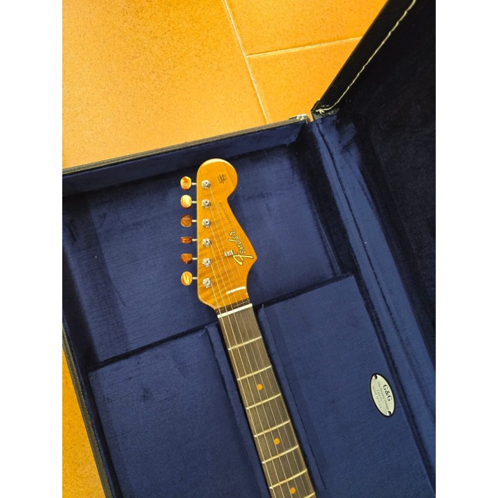 Acquista FENDER Artisan Dual P90 Koa Strat Nos, Rosewood Fingerboard, Aged Natural - Custom S online | Merula Strumenti Musicali