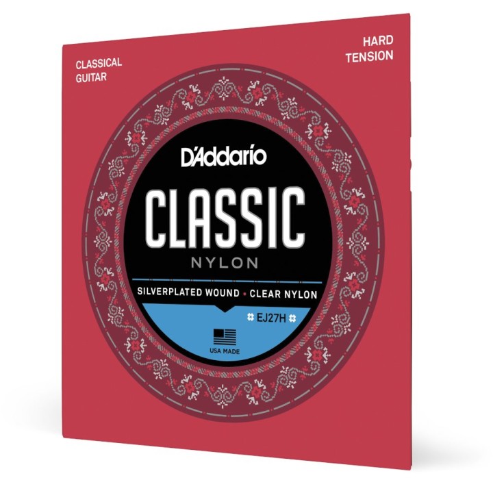 D'Addario - EJ27H Corde in Nylon per Chitarra Classica, Tensione Forte