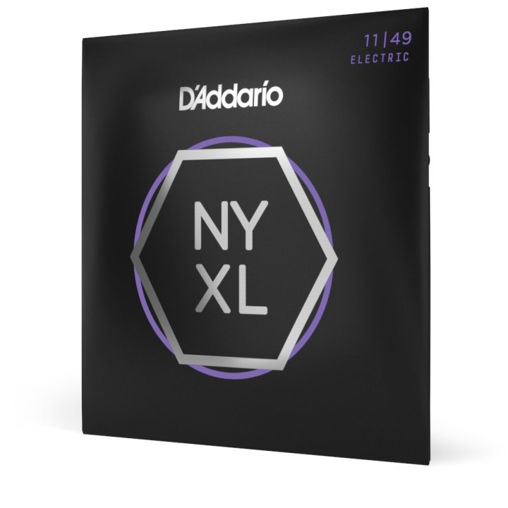 D'Addario - NYXL1149 Corde per Chitarra Elettrica Avvolte in Nickel