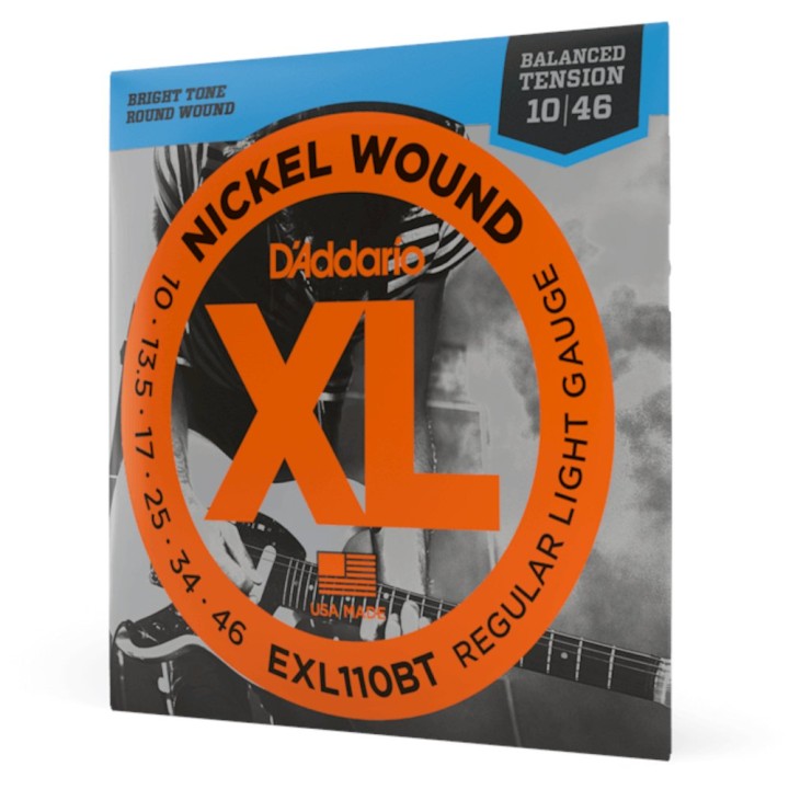 D'Addario - EXL110BT Corde per Chitarra Elettrica, Nickel Wound