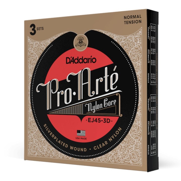 D'Addario - EJ45 Corde Pro-Arte in Nylon per Chitarra Classica