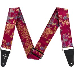 Fender - 0990638053 SATIN DRAGON STRAP, WINE