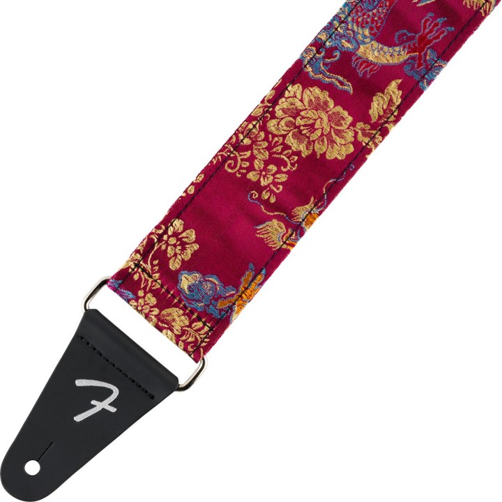 Fender - 0990638053 SATIN DRAGON STRAP, WINE