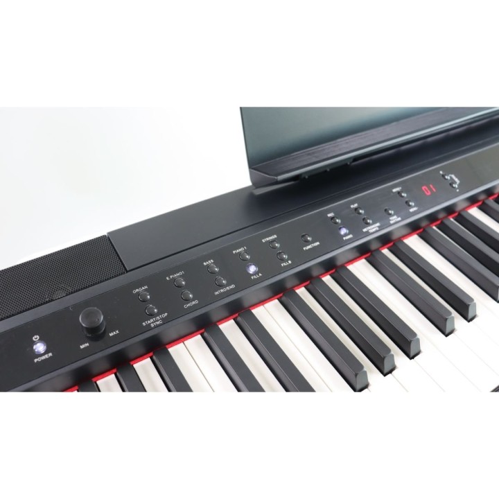 Technopiano TP-200H BK - Pianoforte Digitale