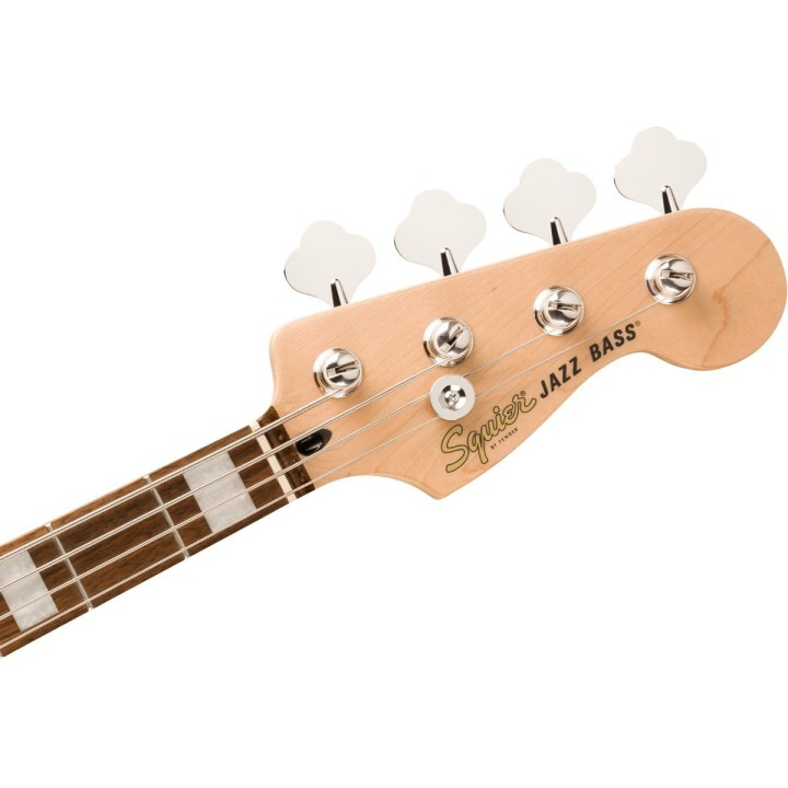 Squier Affinity Series Active Jazz Bass, Laurel Fingerboard, White Pickguard, Mystic Sea Foam