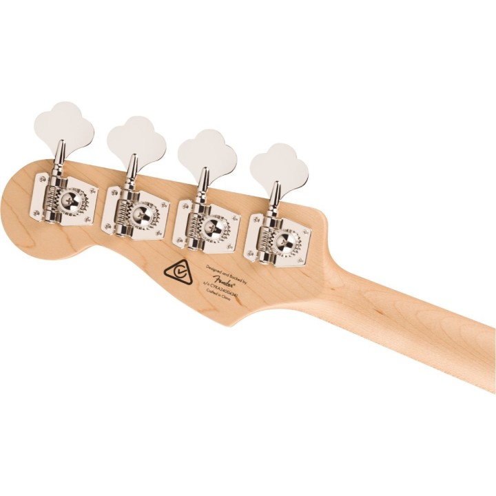 Squier Affinity Series Active Jazz Bass, Laurel Fingerboard, White Pickguard, Mystic Sea Foam