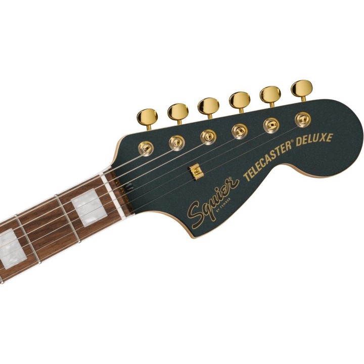 Squier Limited Edition Paranormal Troublemaker Telecaster Deluxe, Cadillac Green