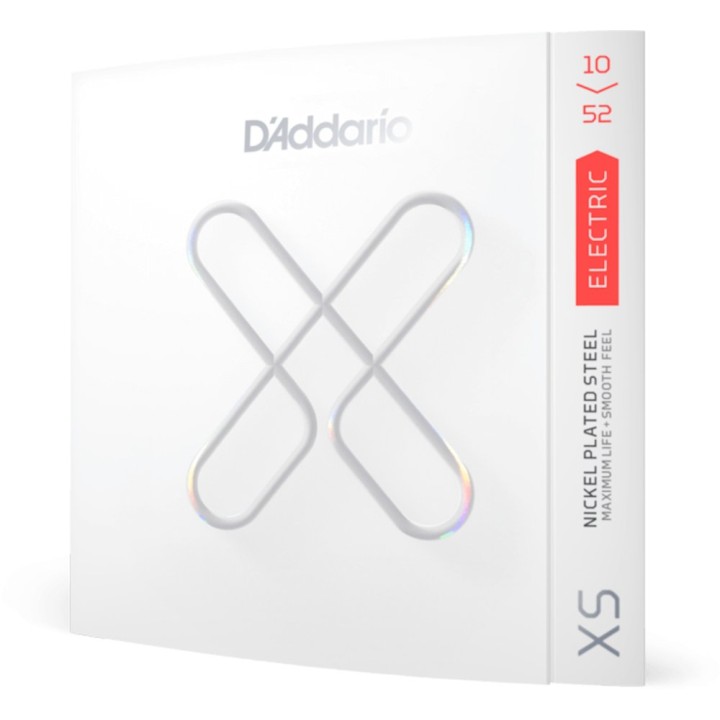 D'Addario - XSE1052 Corde per Chitarra Elettrica, Nickel Wound, Light/Heavy, 10-52