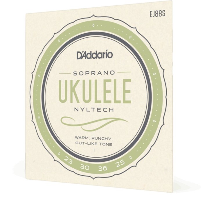 D'Addario - EJ88S Corde per Ukulele Soprano in Nyltech