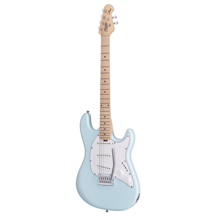 Sterling Cutlass SSS Daphne Blue - Chitarra Elettrica