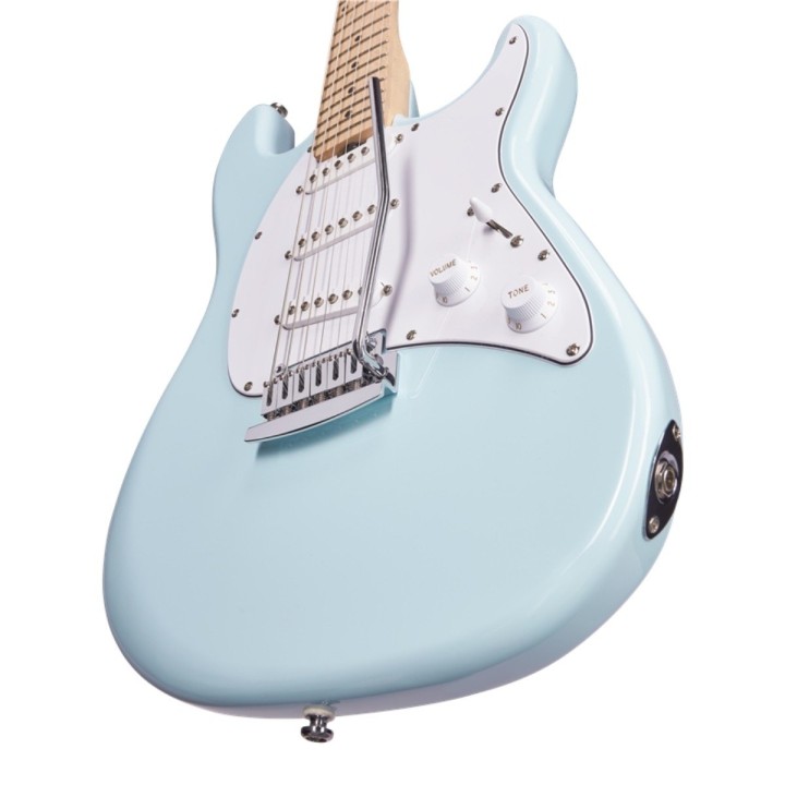 Sterling Cutlass SSS Daphne Blue - Chitarra Elettrica